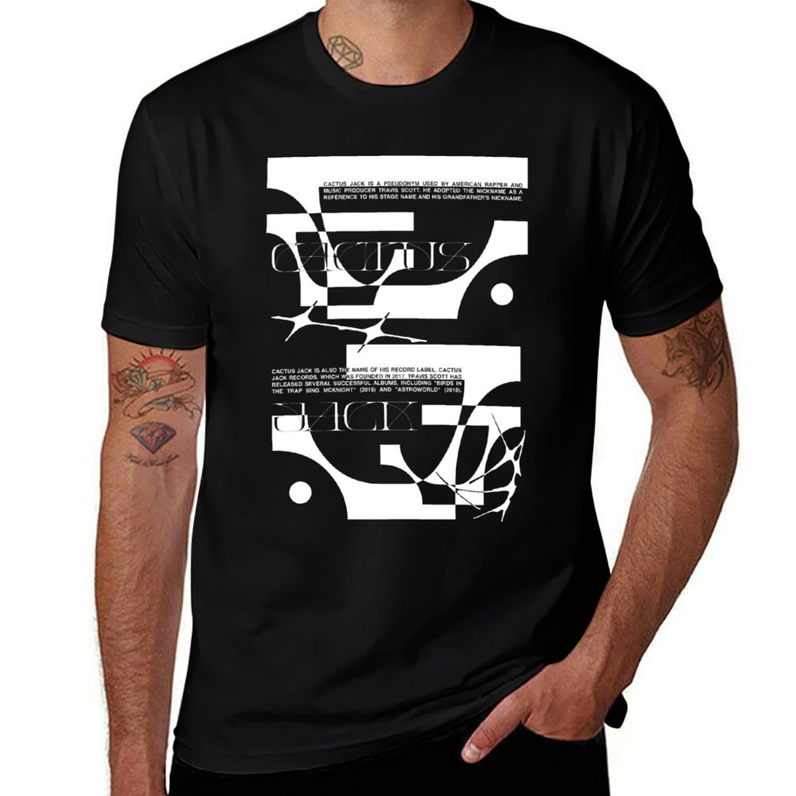 Cactus Jack Tee - cactus jack T-Shirt Plus Size Workout