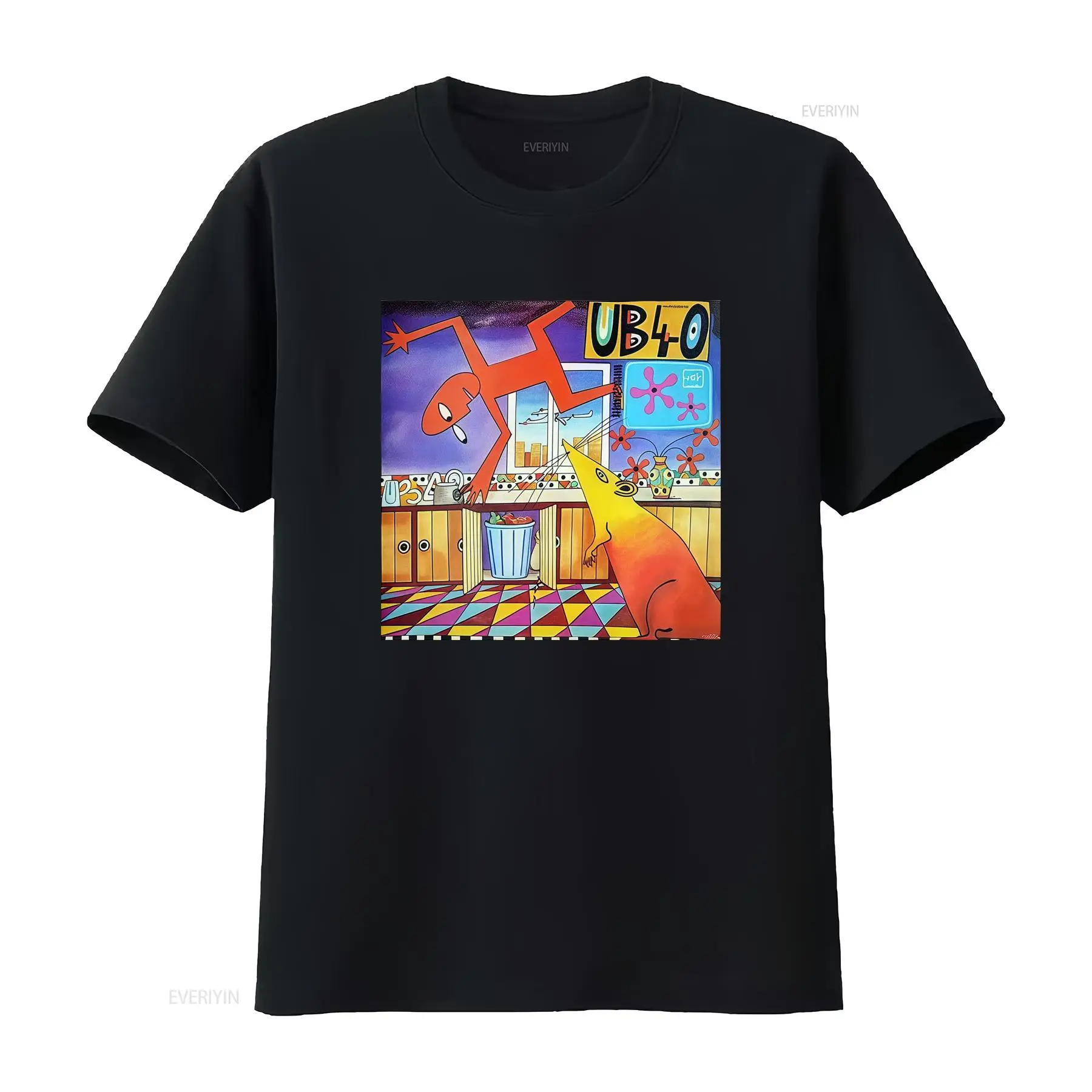 Streetwear Brand From China - UB40 Rat In The Kitchen T
