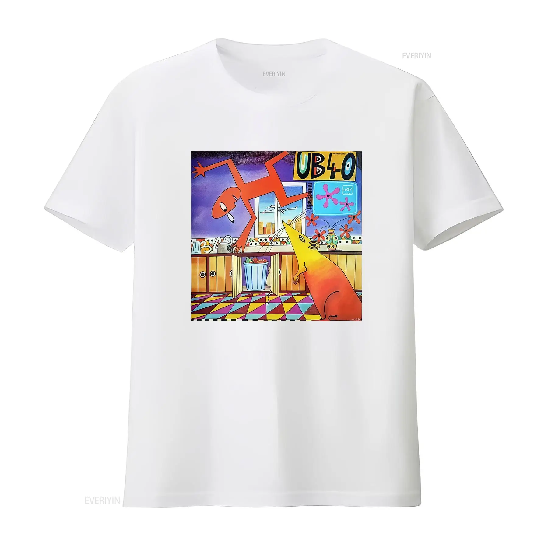 UB40 Rat In The Kitchen T Shir - đánh giá và giá Streetwear Brand From China