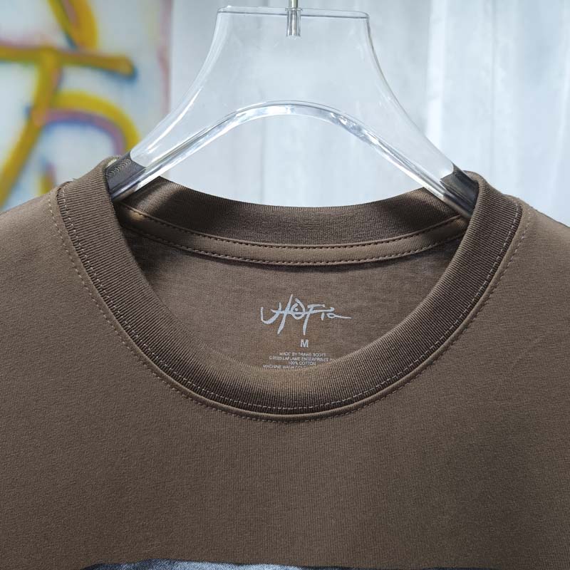 Brown Stone Statue Print Summe - đánh giá và giá Cactus Jack Tee