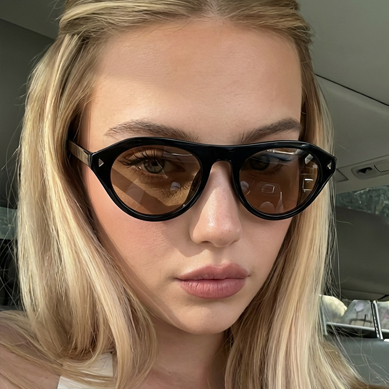 Fashion Cat Eye Sunglasses Wom - đánh giá và giá Streetwear Brand With Eye