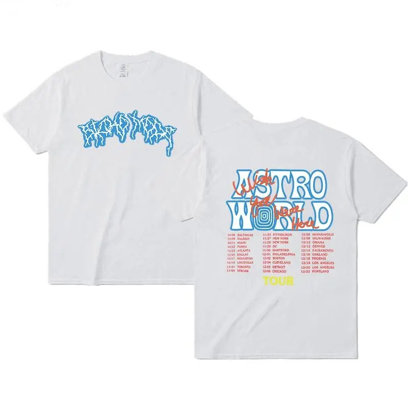 New Summer Hip Hop T Shirt Men - đánh giá và giá Cactus Jack Tee